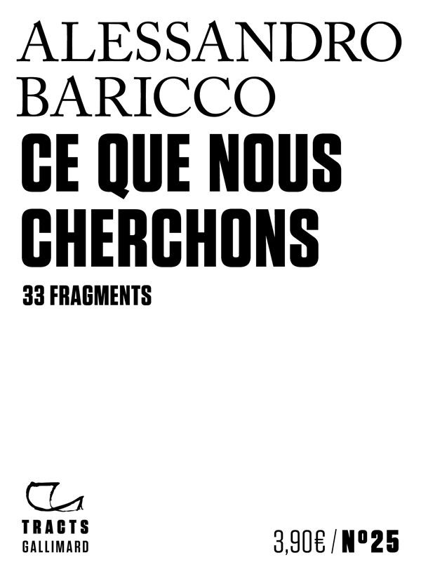 Ce que nous cherchons. 33 fragments