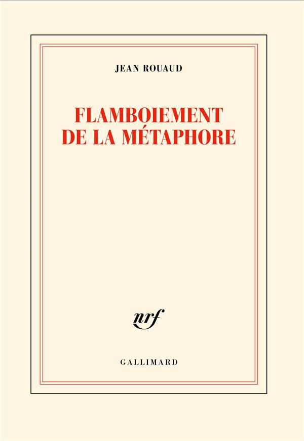 Flamboiement de la métaphore