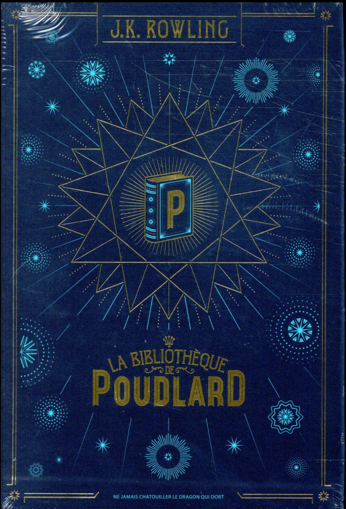 La bibliothèque de Poudlard. Coffret en 3 volumes : Le quidditch à travers les âges ; Les animaux fa