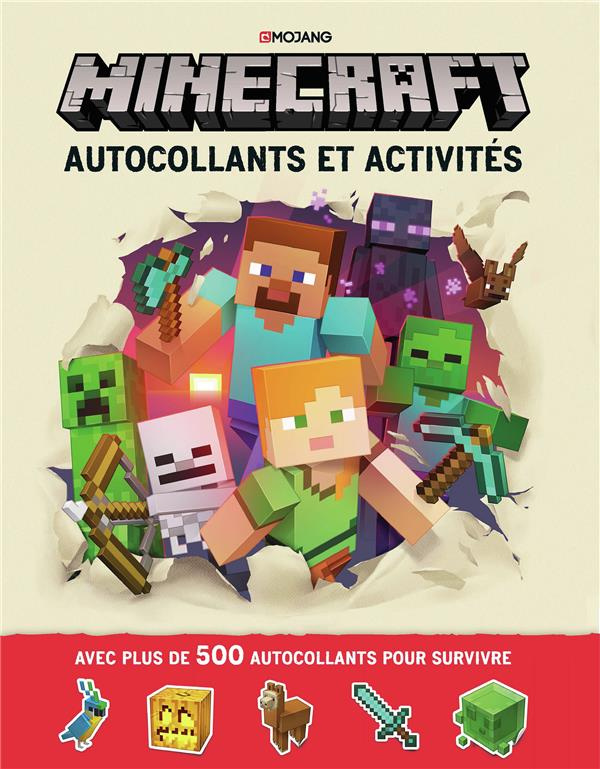 Minecraft. Autocollants et activités