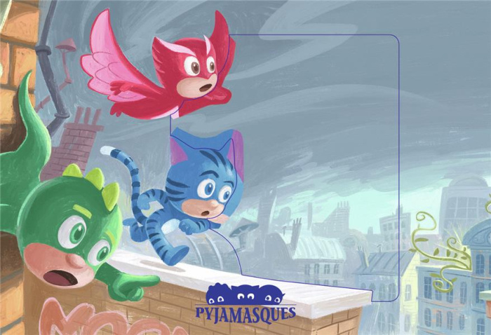 Les Pyjamasques : La minibibliothèque. Coffret en 6 volumes