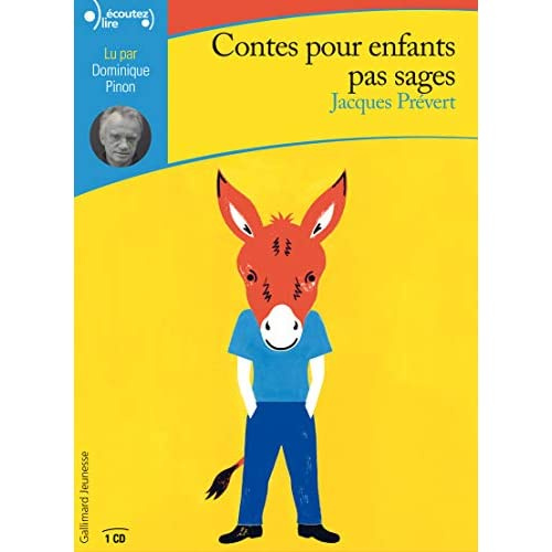 Contes pour enfants pas sages. 1 CD audio MP3
