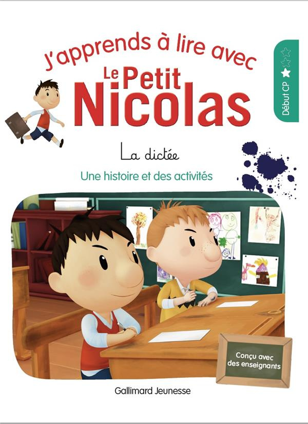 J'apprends à lire avec Le Petit Nicolas : La dictée. Niveau 1