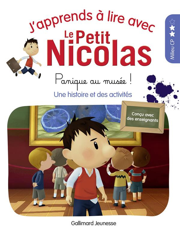 J'apprends à lire avec Le Petit Nicolas : Panique au musée !