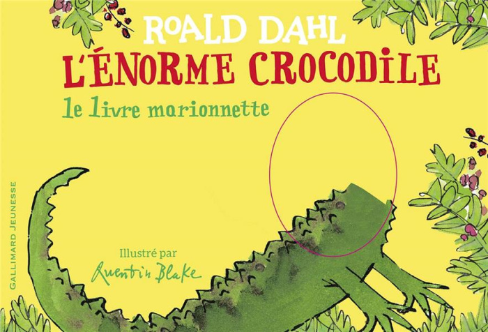L'énorme crocodile. Le livre marionnette