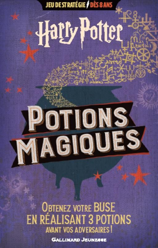 HARRY POTTER - POTIONS MAGIQUES - JEU DE STRATEGIE
