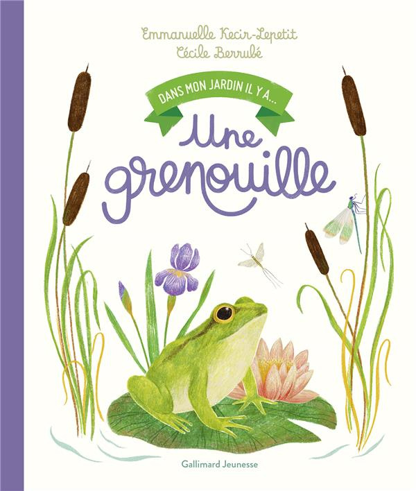 Dans mon jardin il y a...une grenouille