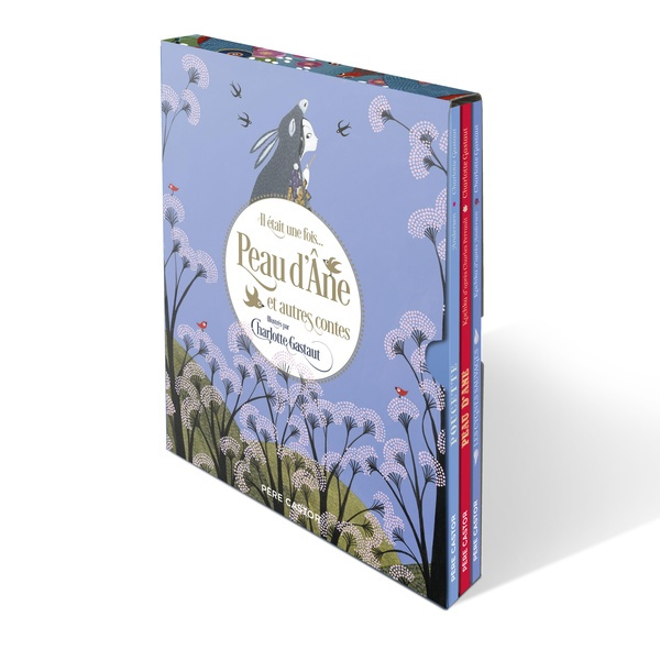 Il était une fois... Peau d'âne & autres contes. Coffret en 3 volumes : Peau d'âne ; Poucette ; Les