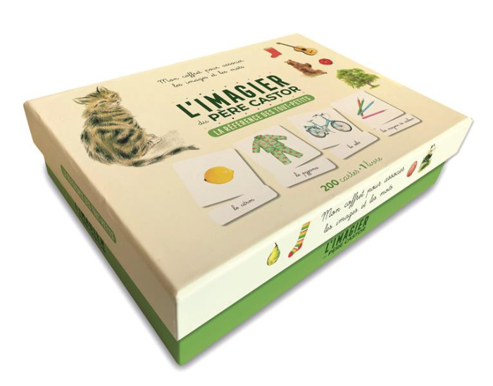 L'imagier du Père Castor. Mon coffret pour associer les images et les mots