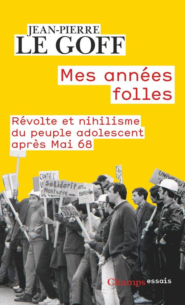 Mes années folles. Révolte et nihilisme du peuple adolescent après Mai 68