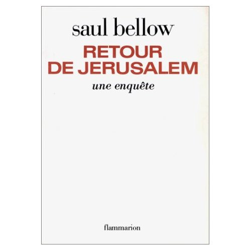 Retour de jerusalem. - traduit de l'americain