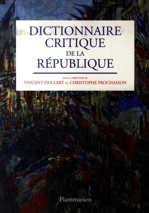 Dictionnaire critique de la République