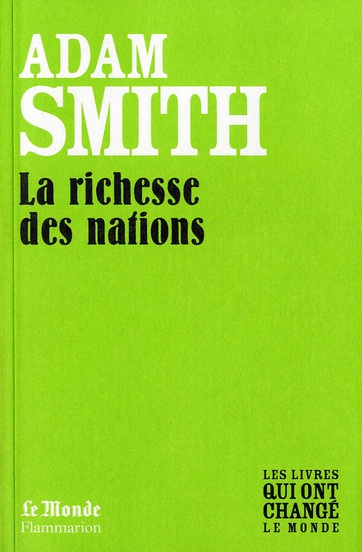 La richesse des nations (monde)