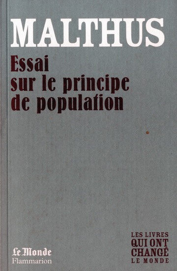 Essai sur le principe de population (monde)
