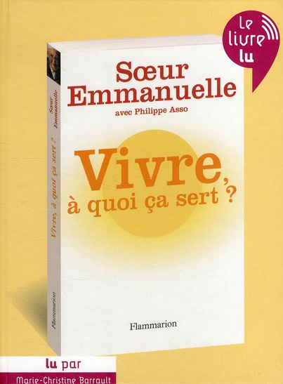 Vivre à quoi ça sert ? 1 CD Mp3