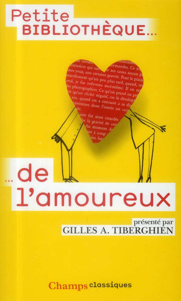 Petite bibliothèque de l'amoureux