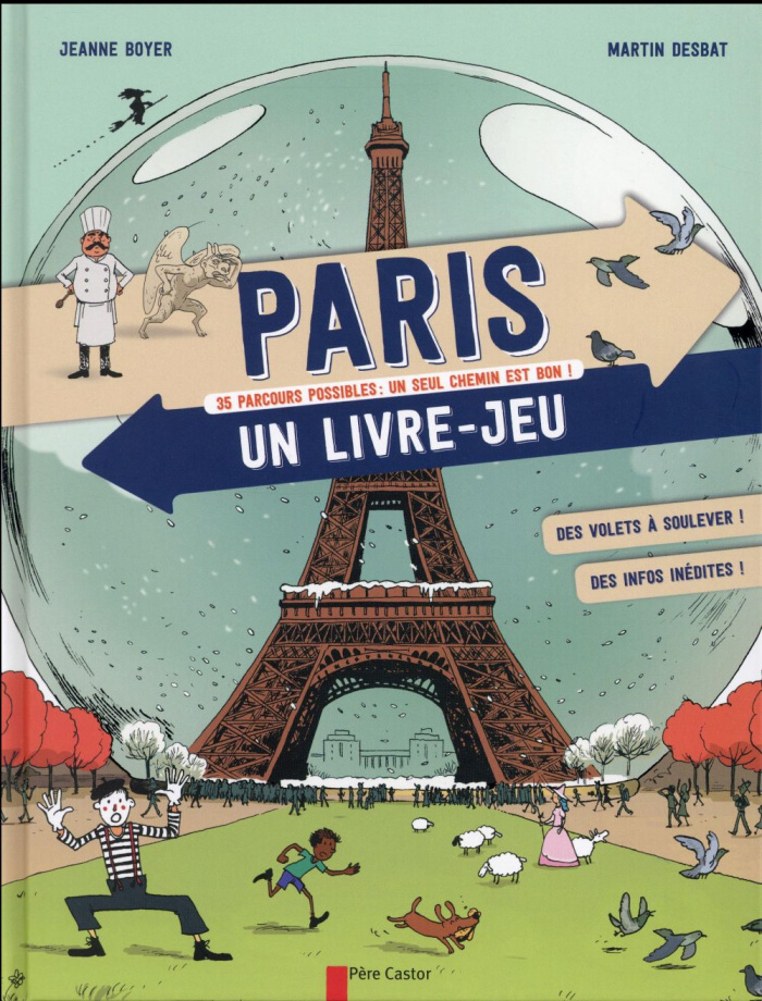 Paris, un livre-jeu