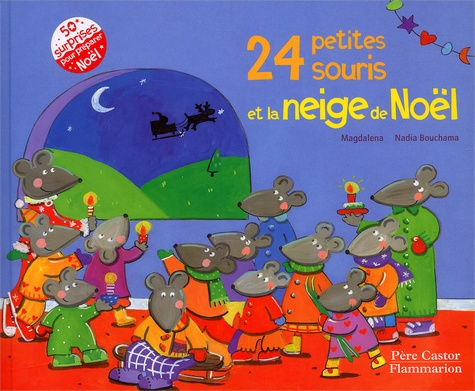 24 petites souris et la neige de Noël