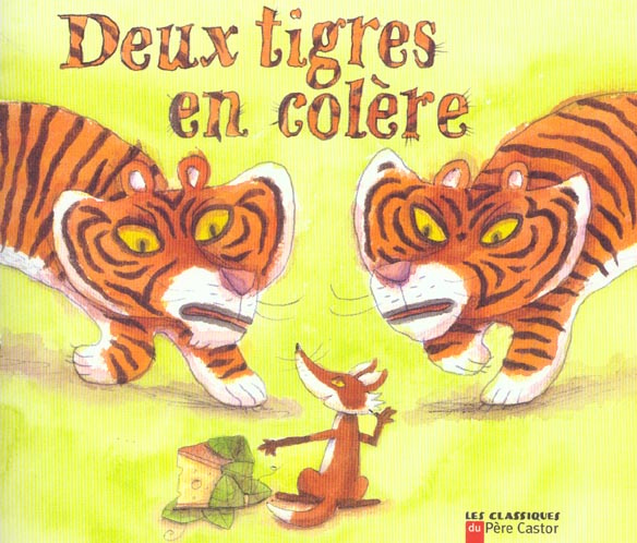 Deux tigres en colère
