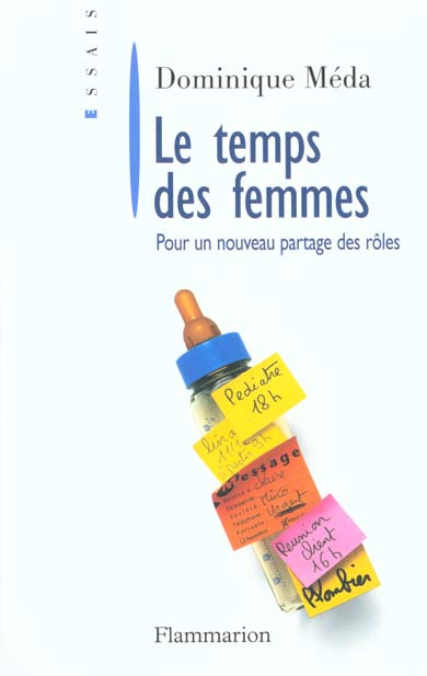 Le temps des femmes. Pour un nouveau partage des rôles