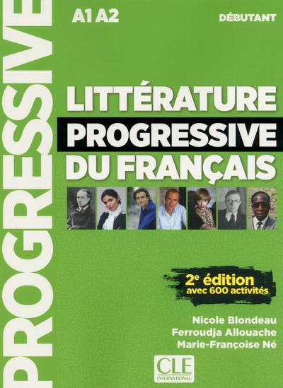 Littérature progressive du français A1 A2 débutant. Avec 600 activités, 2e édition, avec 1 CD audio