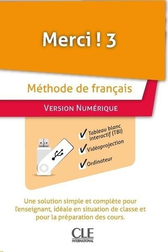 Fle niveau 3 manuel numérique pour TBI. Méthode Merci