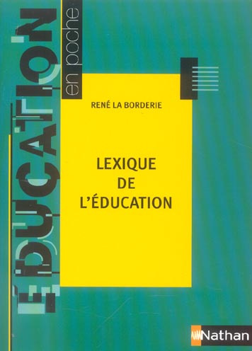 Lexique de l'éducation