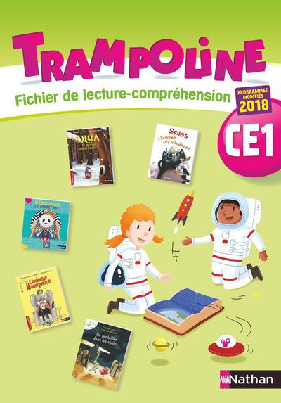 Trampoline CE1. Fichier de lecture-compréhension, Edition 2019