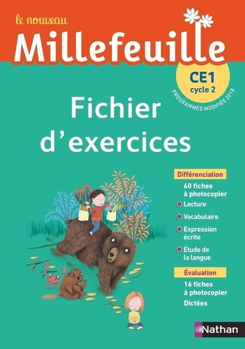 Le nouveau Millefeuille CE1 cycle 2. Fichier d'exercices, Edition 2019