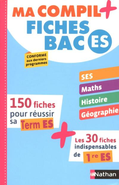 Ma compil  fiches BAC ES