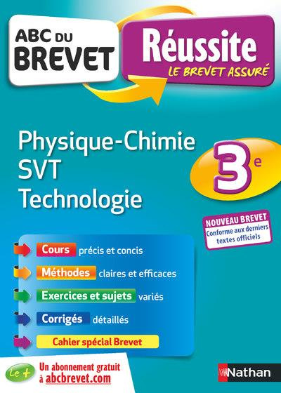 Physique-Chimie, Sciences de la Vie et de la Terre, Technologie 3e. Edition 2019