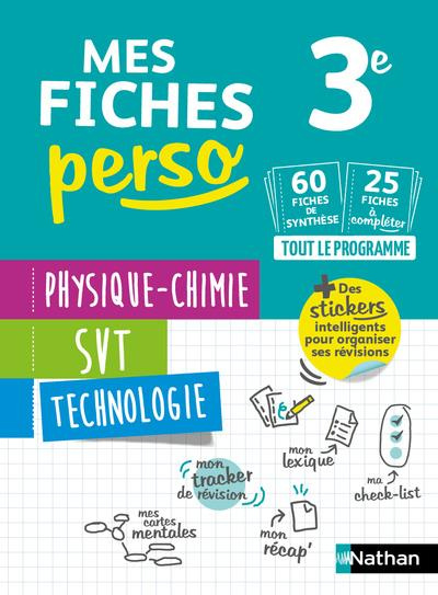 Physique-chimie SVT Technologie 3e. Edition 2019