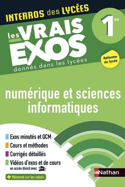 Numérique et sciences informatiques 1re. Edition 2019