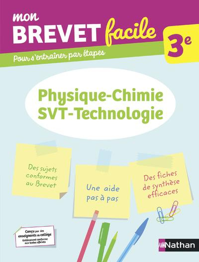 Physique Chimie SVT Techno 3e