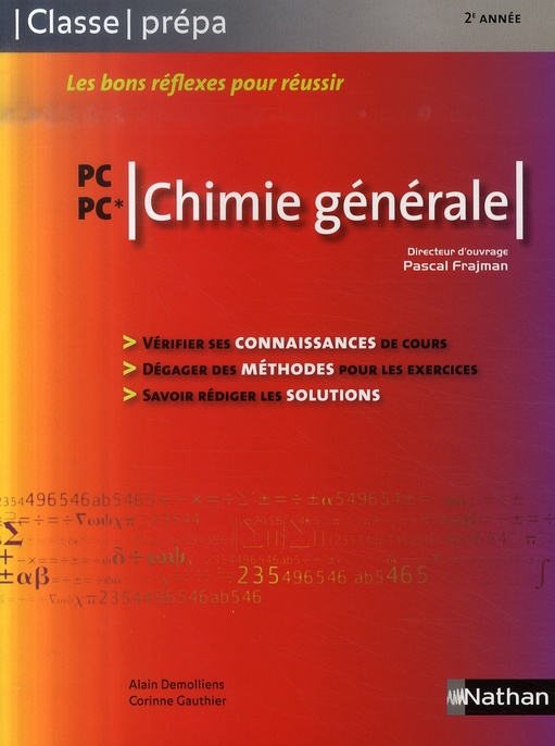 Chimie générale PC-PC*. Edition 2007