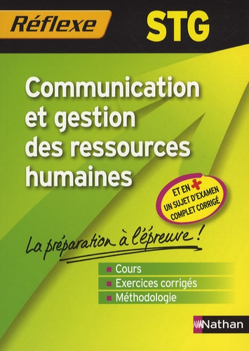 Communication et gestion des ressources humaines STG