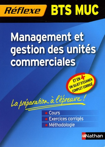 Management et gestion des unités commerciales BTS MUC