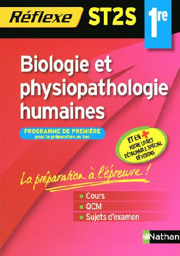 Biologie et physiopathologie humaines ST2S 1re
