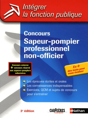 Concours Sapeur-pompier professionnel non-officier. 3e édition