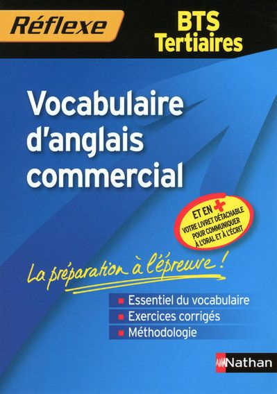 Vocabulaire d'anglais commercial BTS Tertiaires