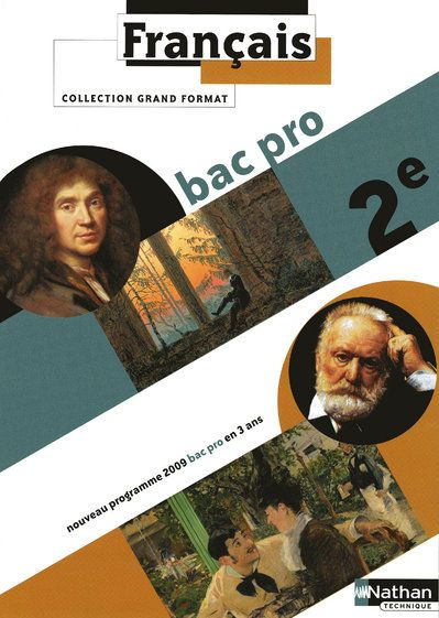 Francais 2e Bac Pro 3 ans Grand Format. Programme 2009