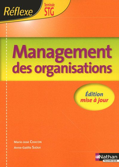 Management des organisations Tle STG