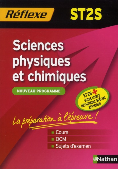 Sciences physiques et chimiques ST2S. Edition 2010
