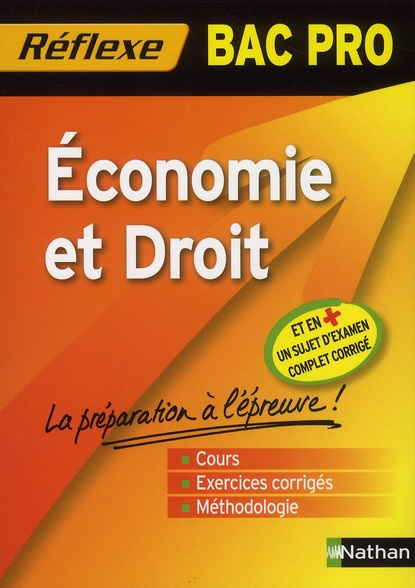 Economie et Droit Bac Pro
