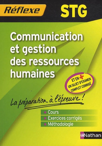 Communication et gestion des ressources humaines STG