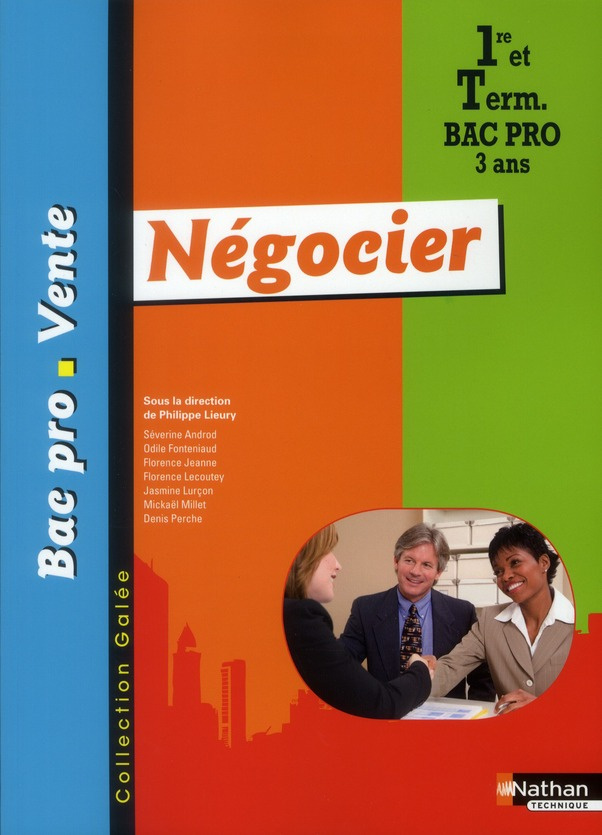 Négocier 1re et Tle Bac Pro Vente