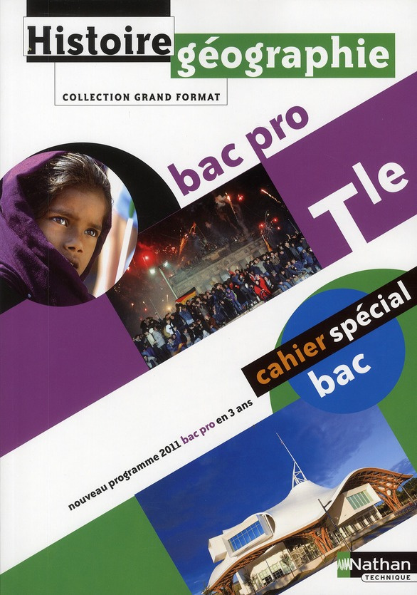 Histoire-Géographie Tle Bac pro. Programme 2009
