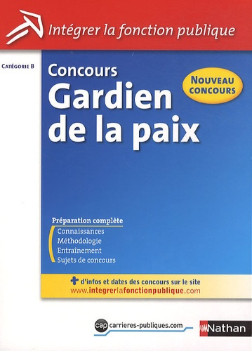 Concours Gardien de la paix