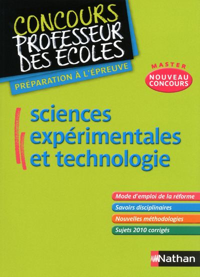 Sciences expérimentales et technologie