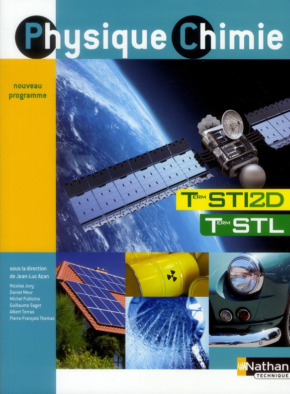 Physique Chimie Tle STI2D Tle STL